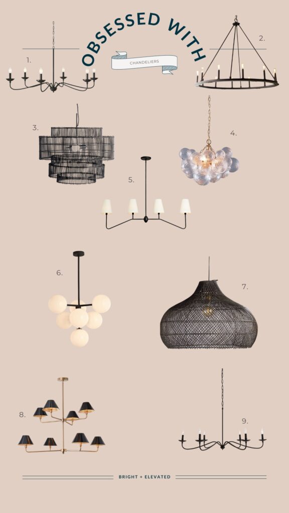 Chandeliers for the home